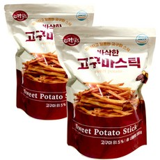 이더스 건조 고구마스틱, 2개, 300g