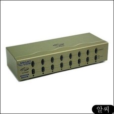 MS VX-8208F 모니터 매트릭스 분배기 2대8 VGA 오디오 리피터 금융권납품, RCMK 1