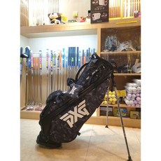 pxg 오늘출발 카모 캐리 블랙 신상품 스탠드 골프백 CAMO CARRY 스탠드백
