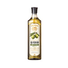 해표 압착 올리브유, 900ml, 3개