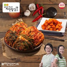 깐깐송도순김치 [깐깐 송도순]포기김치 5kg + 깍두기 3kg, 1