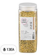 월드그린 싱싱영양통 깐녹두, 1kg, 13개