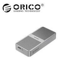 [오리코 국내정품 A/S가능] ORICO M224C3-U4 40Gbps지원 썬더볼트 호환 USB-C타입 M.2 PCI-e(NVMe) 전용 외장케이스, 그레이