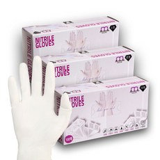 마라나타 니트릴장갑 100매 라텍스장갑 요리 식품용 일회용 고무 의료용장갑, 니트릴장갑(화이트), L