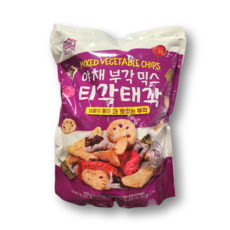 마마스초이스 야채부각 믹스 야채튀각 믹스 티각태각 450G 1봉 마른안주 추천, 1개