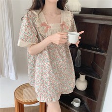 프릴잠옷