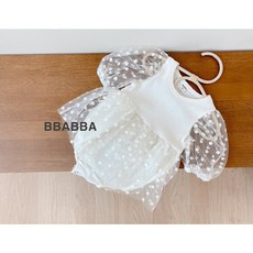 빠빠 샤랄라원피스 신생아 아기 베이비슈트