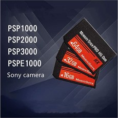 오리지널 64GB 메모리 스틱 PRO-HG Duo HX64gb MagicGate PSP 액세서리 카드용.