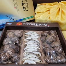 태평가 건조 표고버섯 선물 세트 국내산 무농약인증 설 명절선물 쇼핑백 보자기 증정 흑화고 동고 건 표고 말린 버섯 참나무 원목, C세트