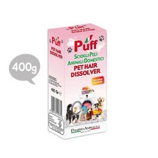 친환경 반려동물 세탁세제! 퍼프 펫 천연 헤어 리무버 400g, 1개
