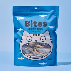 3651 바이츠 동결건조 대용량 고양이 트릿, 열빙어, 350g, 1개 열빙어, 350g, 1개