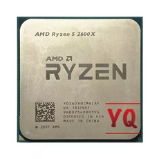 AMD Ryzen 5 2600X R5 AM4 6 코어 12 CPU 프로세서 YD260XBCM6IAF 3.6 GHz, 한개옵션0