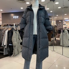 보브 니트후드 덕 다운 점퍼 7159417303 뉴코아일산