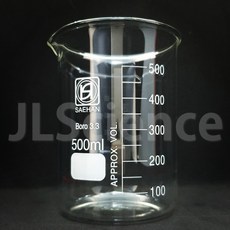 [JLS] SH Beaker 국산 강화유리비이커 눈금컵 계량컵, 1000ml