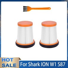 샤크 완백 ION W1 S87 용 필터 무선 핸드헬드 WV200 WV201 WV205 WV220 WV200C WV203C WV221 WV250 WV251 진공 부품, 5.2pcs