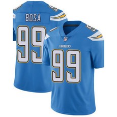 others NFL 유니폼 미 직 미식축구 팀 번개 99 # B 자수 호 파란색 XXXL