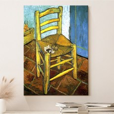 인테리어 명화 그림 액자_고흐-빈센트 의자