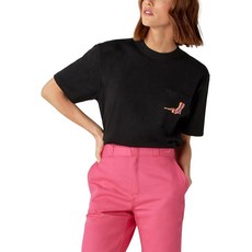 Dickies 남성용 유니 BCA 헤비웨이트 포켓 티 니트 블랙