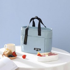 블루인쇼어 보냉백 대형 아이스백 캠핑 이유식가방 차량용 쿨러백 도시락가방, 핑크, 6L