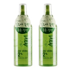 네이처리퍼블릭 수딩앤모이스처 알로에베라 92% 수딩젤미스트 150ml, 2개