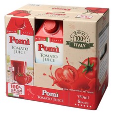 포미 착즙 토마토주스 750ml x 6개