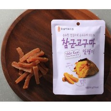 참살이푸드원 참군고구마 말랭이, 60g, 30개