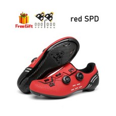 자전거신발 클릿슈즈 2023 미끄럼 방지 클리트 사이클링 Mtb 스니커즈 남성용 산악 spd 로드 스피드 카본, 44, 35) red spd 44