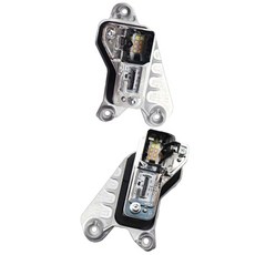방향 지시등 모듈 LED 조명 63117352554 bmw 호환 5 시리즈 F10 F11 F18 lci용 1 쌍, [01] Silver, 1개