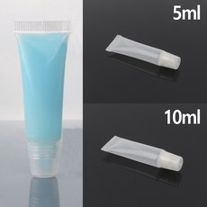 미니 튜브용기 립글로즈통 핸드크림통 화장품통 공병, 1개, 5ml