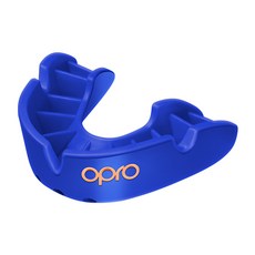 OPRO 브론즈 마우스피스 마우스가드 블루