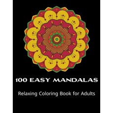 Mandala Flowers Relaxing Coloring Book For Adults: Relaxing