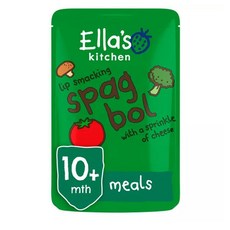 Ella's Kitchen 엘라스키친 스패그 볼 위드 치즈 베이비 파우치 10개월 이상 190g x4팩, 4개