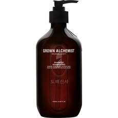 Grown Alchemist Shampoo 그로운알케미스트 샴푸 다마스크 로즈 블랙 페퍼 세이지 500ml, 1개 - 그로인워시