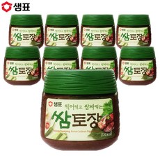 예이니식품 샘표 쌈토장 9개(450gx9개) 고기야채양념재래식, 9개, 450g