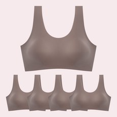 주니어브라 학생 브라 청소년 노와이어 심리스 브라 5p