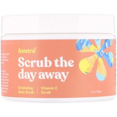 Asutra 아스트라 더 데이 어웨이 비타민 C 바디 스크럽 Body Scrub 350g, 단일상품