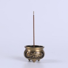 섬세한 드래곤 피닉스 동향로 향 스틱홀더 홈 데코 장식, 1개