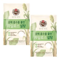 백설스위트리 자일로스 설탕, 5kg, 2개