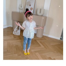 유아펀칭블라우스