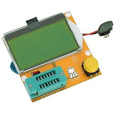 HiLetgo LCR-T4 Multifunctional Resistor Capacitor Diode SCR Inductor Triode MOSFET Tube Meter Teste, 1개