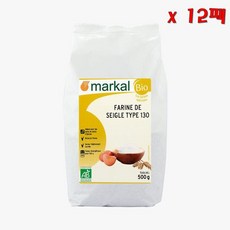 markal rye flour 마칼 호밀 밀가루 타입 130 500g 12팩