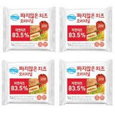 동원 덴마크 짜지않은 치즈 오리지널 4개입, 1개, 252g