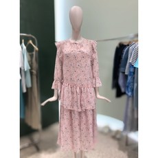 +10%쿠폰다운듀엘 플라워쉬폰셔링원피스 L243PSE009 112997