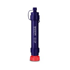 고품질 빨대형 정수필터 네이비 스트로우 휴대용 비상용 생존 재난 등산 백패킹 Straw Water Filter, 1개, 네이비_NAVY