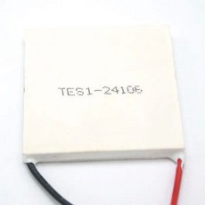 펠티어 냉각모듈 열전소자 펠티에 PELTIER TES1-24106 세라믹 히트 싱크 플레이트 24V 6A 40x40mm, 1개
