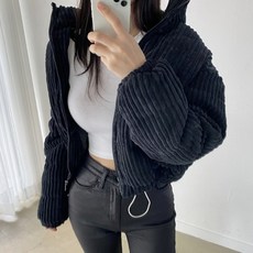 코듀로이숏패딩 TOP01