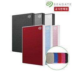 씨게이트 외장하드 New One Touch +Rescue +파우치, 2TBRoseGold STKY2000405, 2TB