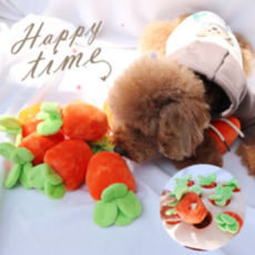  코코아허니 당근밭 노즈워크 장난감 8구, 단품 