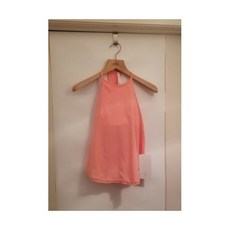 169738 룰루레몬 Free Spirit Tank Sz 8 LTCR Built In Bra Swift 울트라 라이트
