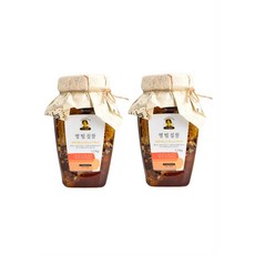 가가농장 국내산 병 꿀 벌집꿀 1.2kg 2개 벌집 산지직송 선물 추천 국산 가정용 회사 밀랍 천연 답례품